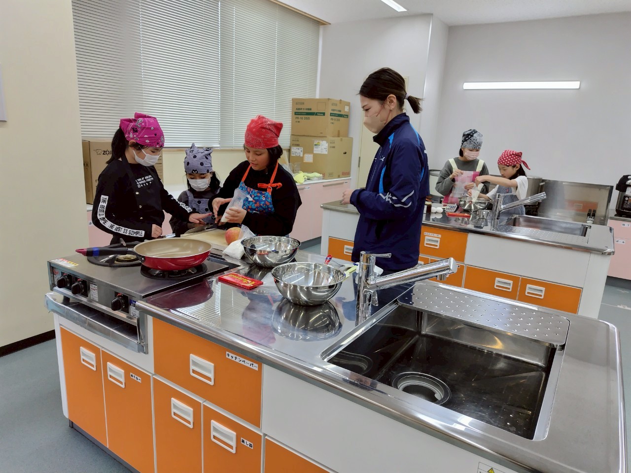 子ども料理教室を開催しました! | 廿日市市吉和ふれあい交流センター